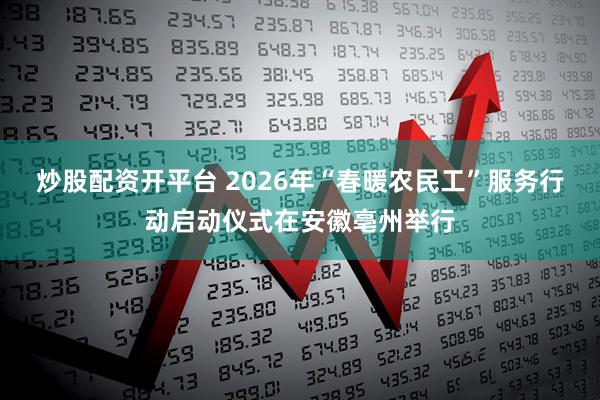 炒股配资开平台 2026年“春暖农民工”服务行动启动仪式在安徽亳州举行
