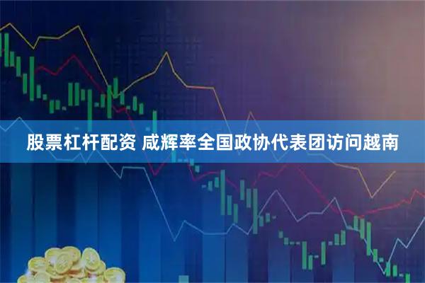 股票杠杆配资 咸辉率全国政协代表团访问越南